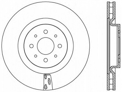 OPEN PARTS bdr256320 -  Тормозной диск